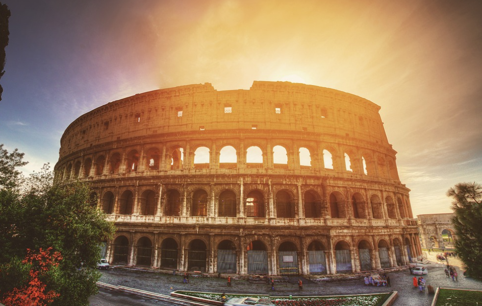 Colosseum in Rome from another angle