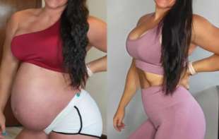 Pregnancy fitness instructor Landra Elisabeth can do this!?