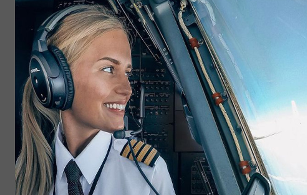 From the Cockpit: Maria Fagerström, the Most Beautiful Female Pilot